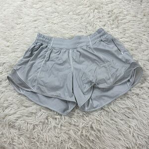 Lululemon Hotty Hot Short II *Long 4" White